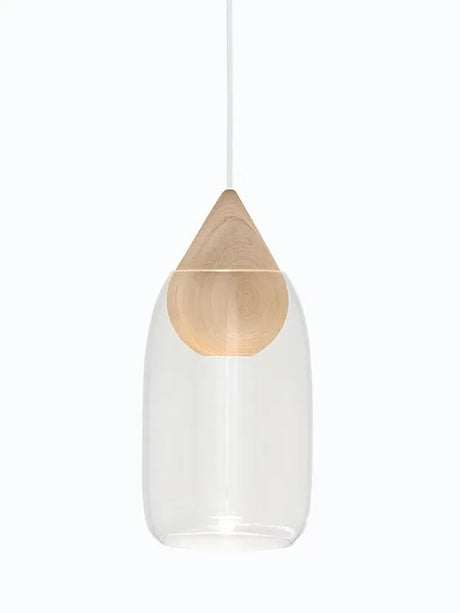 Liuku Base Drop pendel fra Mater - Inkl. gennemsigtig glasskærm - Jacobsen Plus