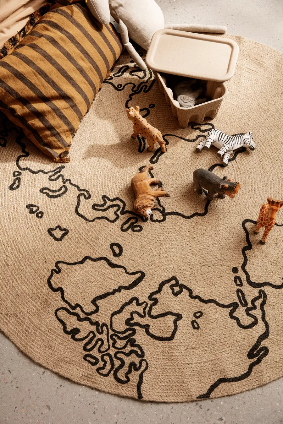 Jute Carpet fra Ferm Living - 2 - Jacobsen Plus