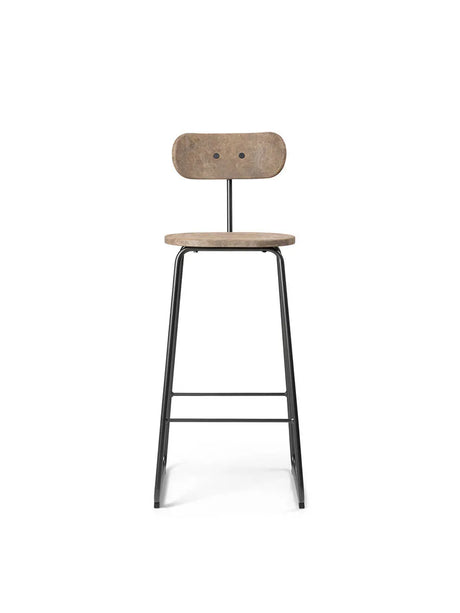 Earth barstol med ryglæn, coffee waste light fra Mater - 1 - Jacobsen Plus