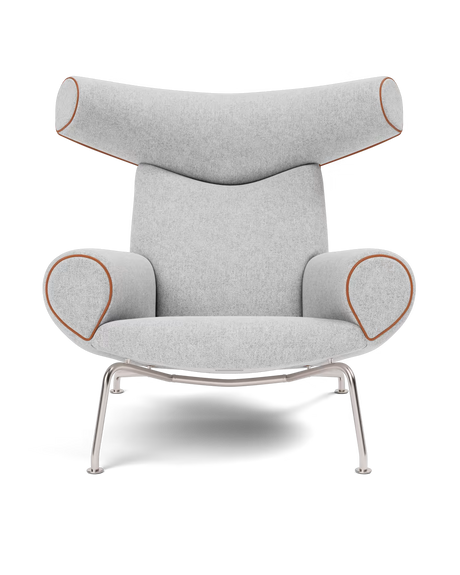 OX Chair - Grå Hallingdal 116 af Hans J. Wegner - 1 - Jacobsen Plus