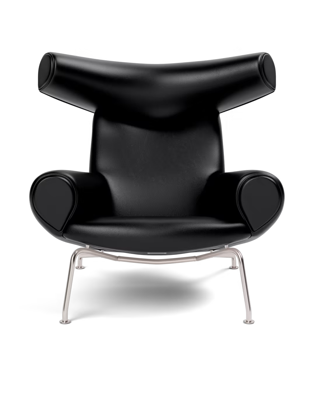OX Chair - Primo 88 læder i sort af Hans J. Wegner