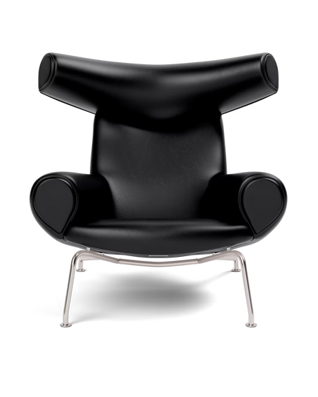 OX Chair - Primo 88 læder i sort af Hans J. Wegner - 1 - Jacobsen Plus