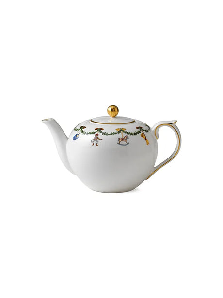 Royal Copenhagen Stjerne Riflet Jul, tekande med låg 140 cl - 1 - Jacobsen Plus