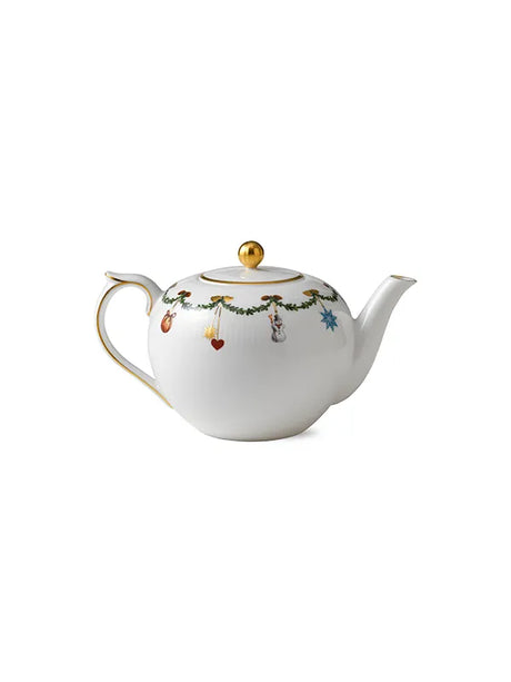 Royal Copenhagen Stjerne Riflet Jul, tekande med låg 140 cl - 2 - Jacobsen Plus