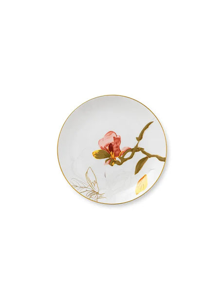 Royal Copenhagen Flora tallerken 22 cm, Magnolia - 1 - Jacobsen Plus