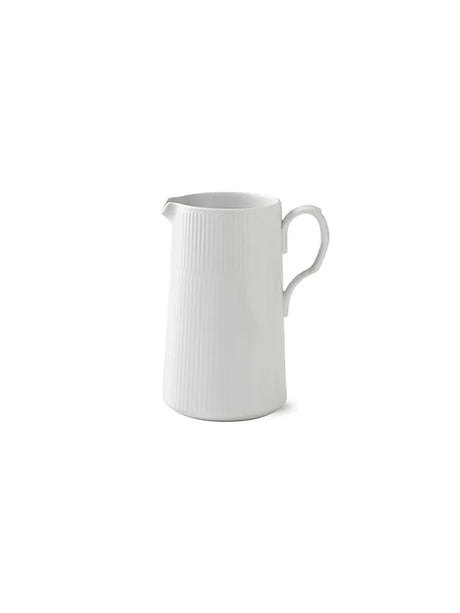 Royal Copenhagen Hvid Riflet, kande 1,5 l - 1 - Jacobsen Plus