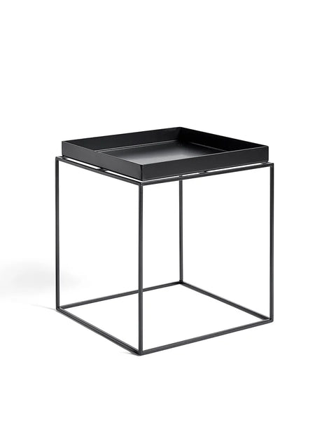 Tray Table Medium 40x40 fra Hay - B40 X D40 X H44 / Black - Jacobsen Plus