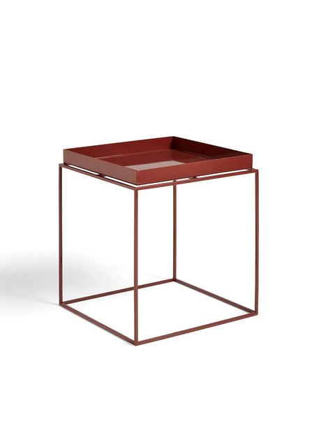 Tray Table Medium 40x40 fra Hay - B40 X D40 X H44 / Chocolate (high gloss) - Jacobsen Plus