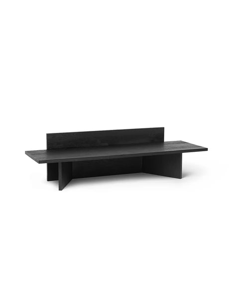 Oblique Bench fra Ferm Living - Sortbejdset eg - Jacobsen Plus