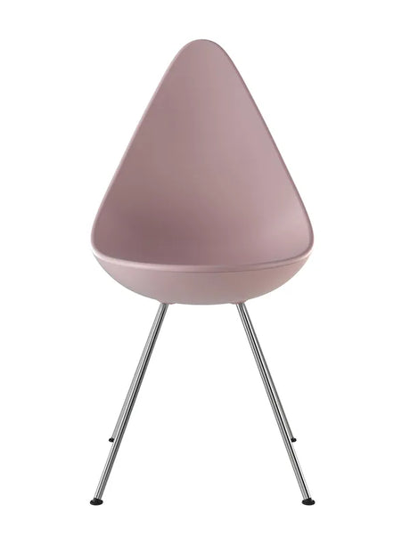 3110 Dråben af Arne Jacobsen - Plast / Pale Rose / Krom - Jacobsen Plus