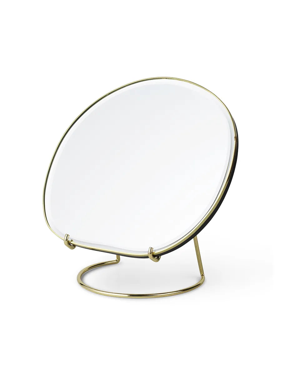 Pond Table Mirror, Brass fra Ferm Living - 1 - Jacobsen Plus
