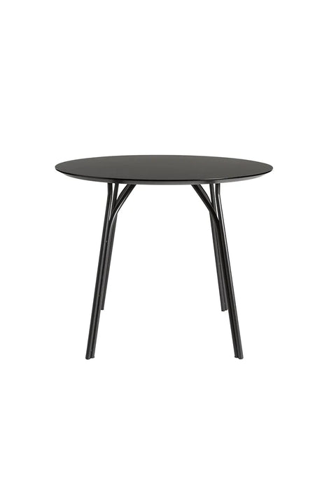 Tree Dining Table Round fra Woud - Ø90 cm / Sort-sort - Jacobsen Plus