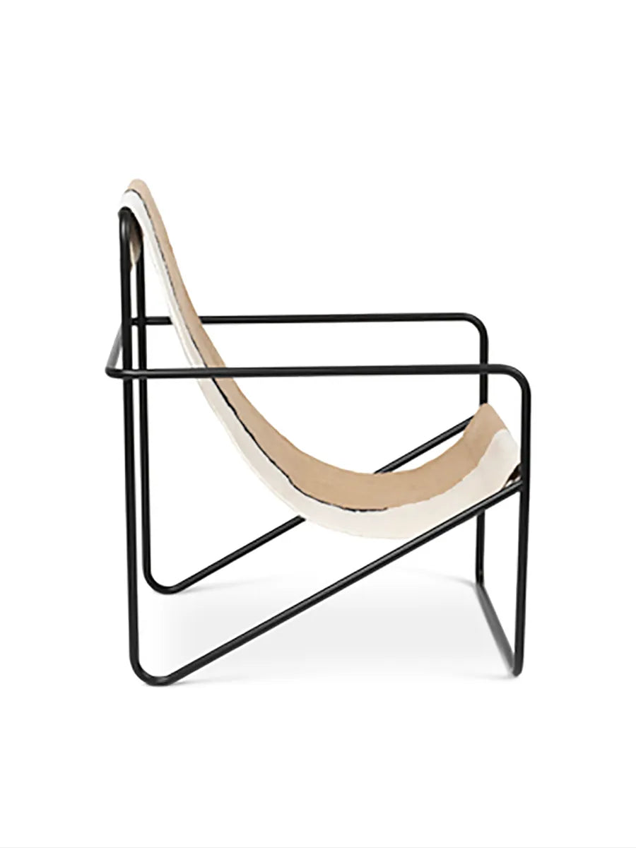 Desert Lounge Chair, sort fra Ferm Living