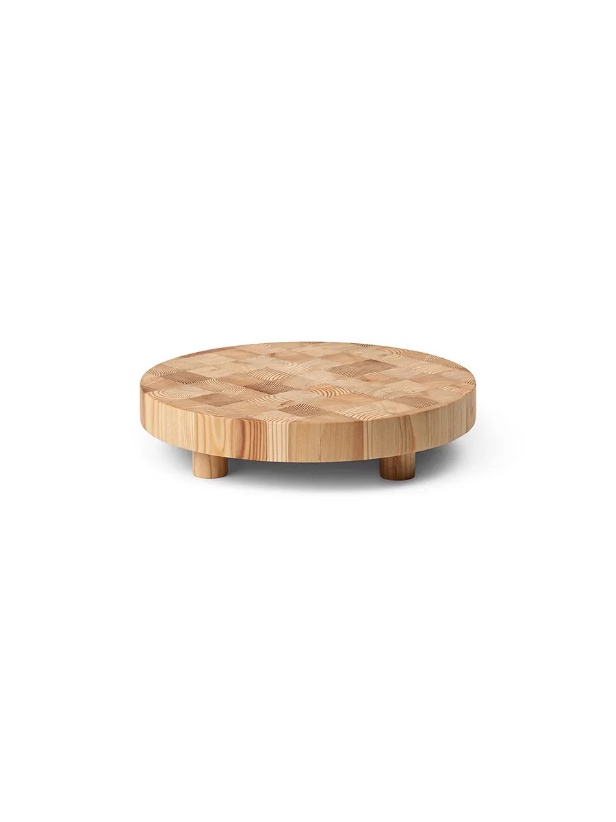 Chess Cutting Board Round fra Ferm Living