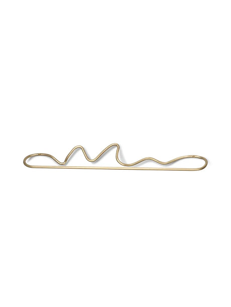 Curvature Towel Hanger fra Ferm Living - Brass - Jacobsen Plus