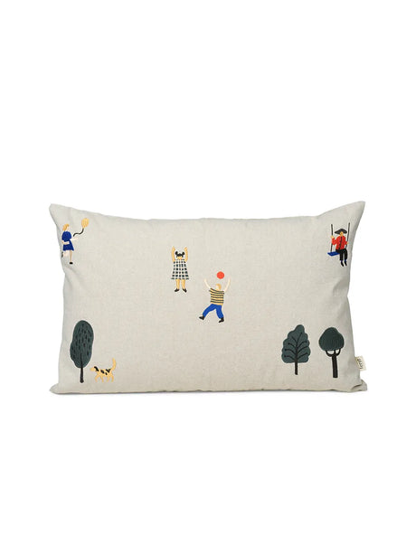 The Park Cushion fra Ferm Living - Natural - Jacobsen Plus