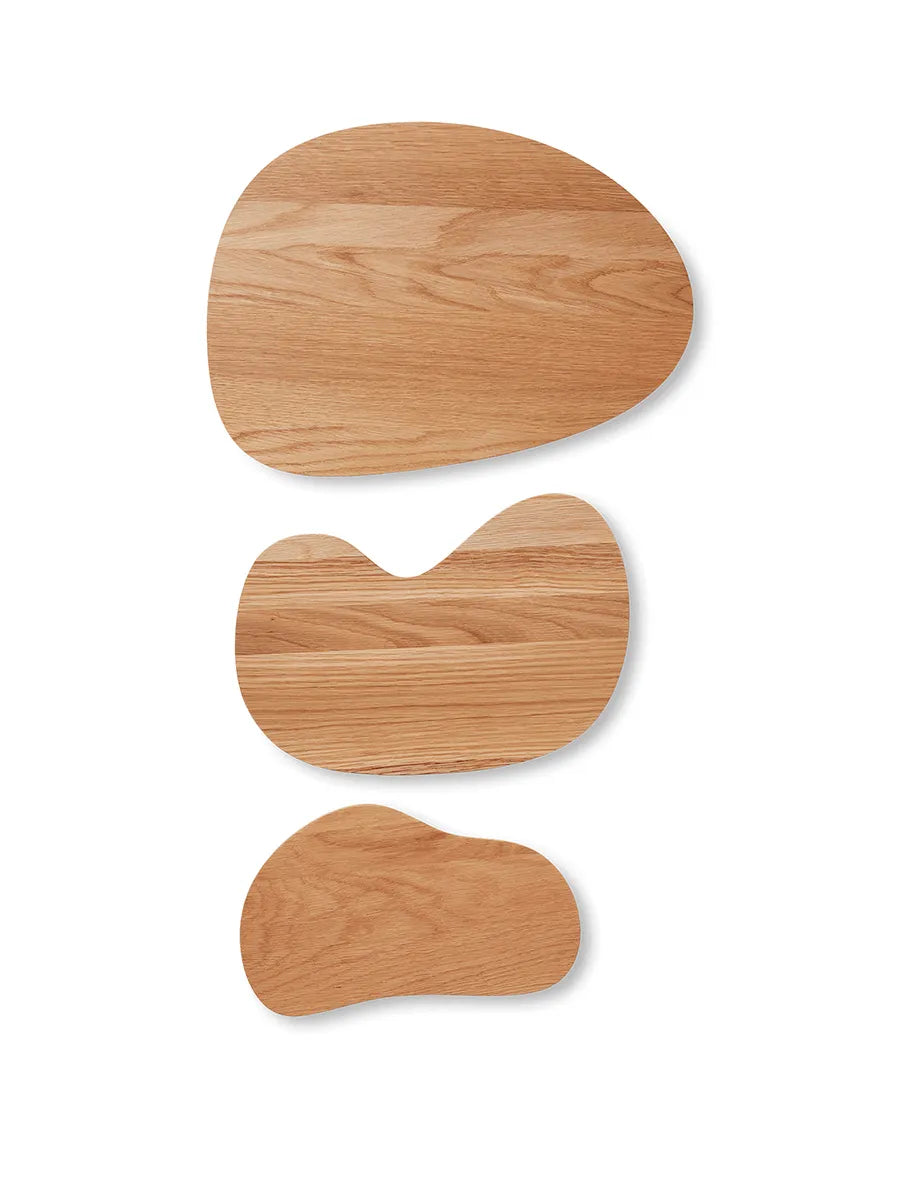 Cairn Cutting Boards, set of 3 fra Ferm Living - 3 - Jacobsen Plus