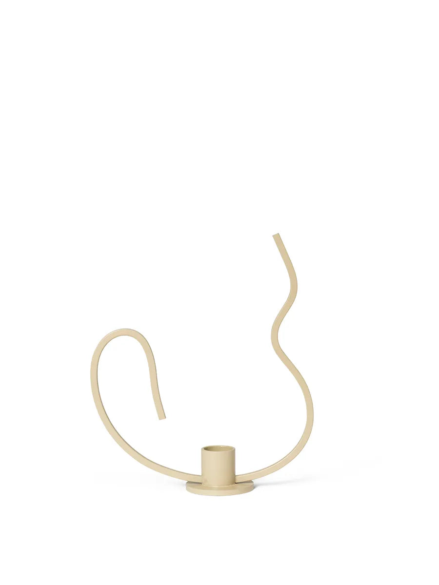 Valse Candleholder, low fra Ferm Living - 7 - Jacobsen Plus