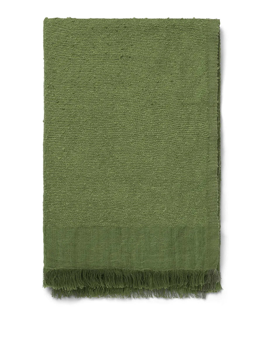 Weaver Throw fra Ferm Living - Avocado - Jacobsen Plus