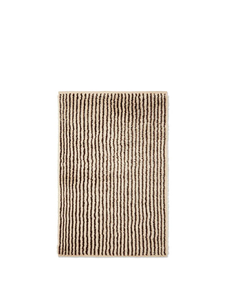 Kami Knotted Rug, coffee fra Ferm Living - 120 x 180 cm - Jacobsen Plus