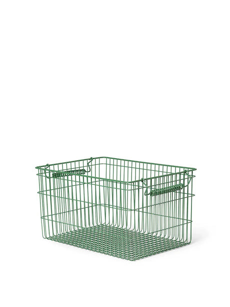 Cala Stackable Baskets, set of 2 fra Ferm Living - Verdant Green - Jacobsen Plus