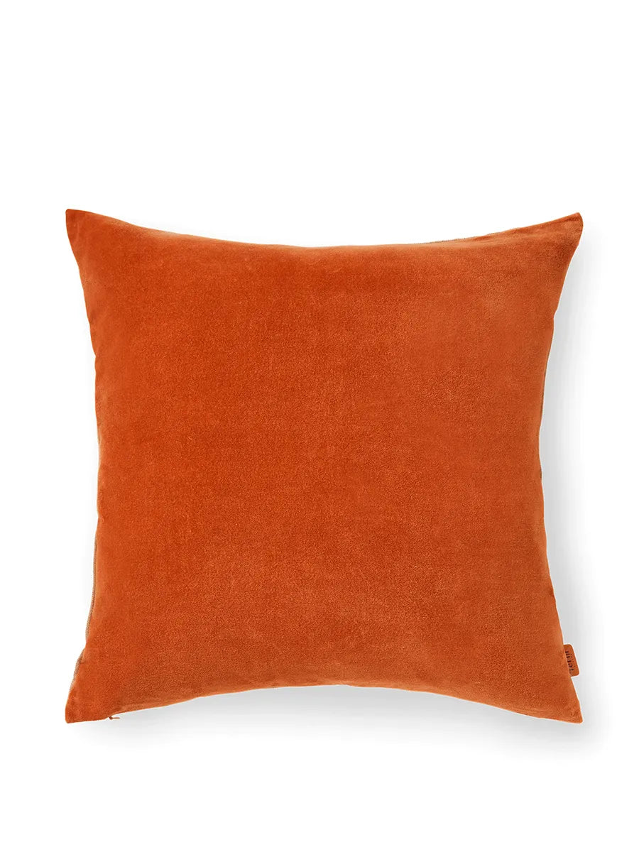Senti Cushion fra Ferm Living - Baked Clay - Jacobsen Plus