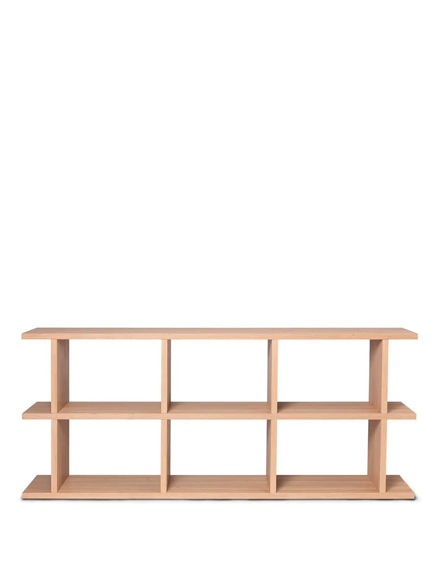 Kona Bookcase, 3x2 fra Ferm Living - Natural oak - Jacobsen Plus