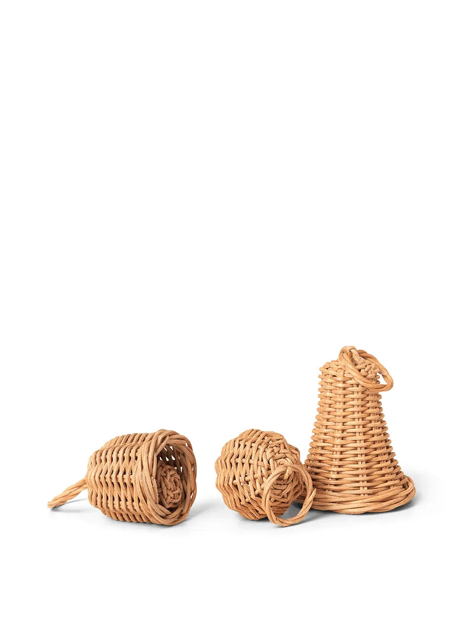 Braided Bell Baubles, sæt á 3 stk. fra Ferm Living - 5 - Jacobsen Plus