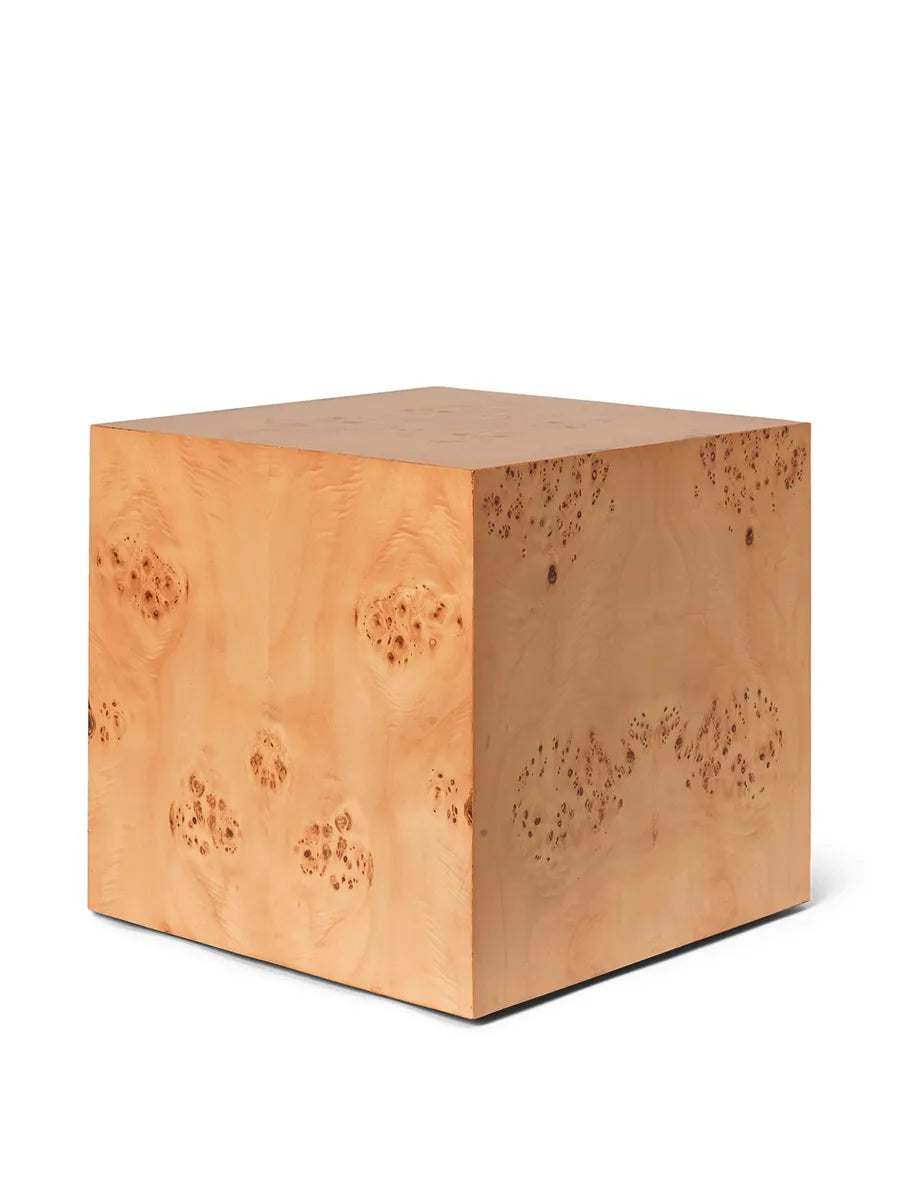 Burl Cube Side Table fra Ferm Living - 1 - Jacobsen Plus