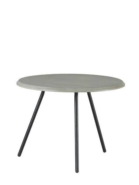 Soround Coffee Table, Ø 60 cm fra Woud - Concrete top / H 44,5 cm - Jacobsen Plus
