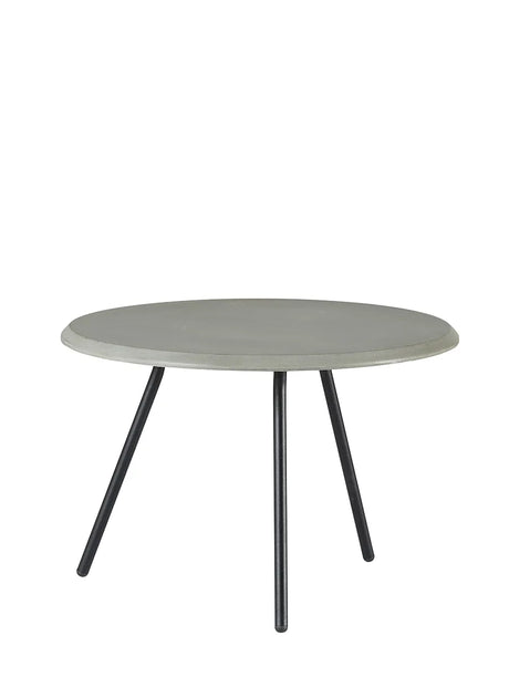 Soround Coffee Table, Ø 60 cm fra Woud - Concrete top / H 40,5 cm - Jacobsen Plus