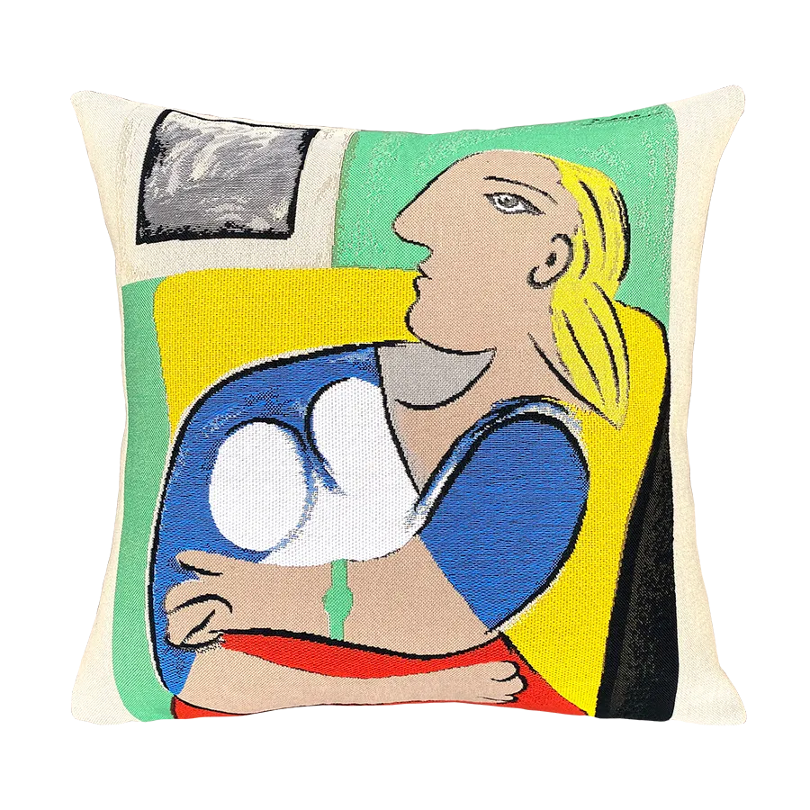 Picasso Femme Dans Un Fauteuil Jaune pude fra Poulin Design - 1 - Jacobsen Plus