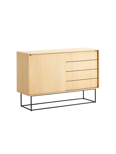Virka High Sideboard fra Woud - Eg-eg - Jacobsen Plus