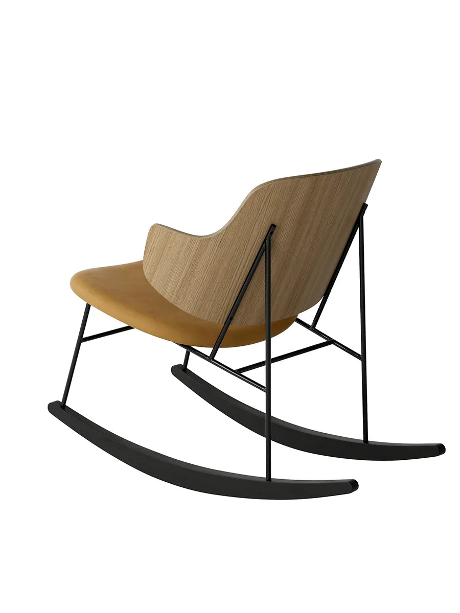 The Penguin Rocking Chair, eg natur/dakar læder fra Audo Copenhagen - 4 - Jacobsen Plus