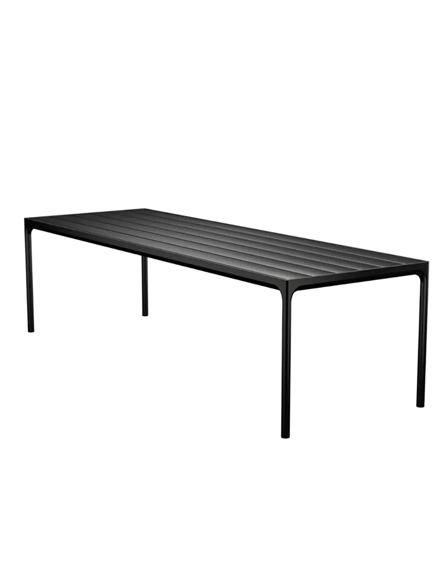 - Sort aluminium stel - sort aluminium bordplade - Jacobsen Plus