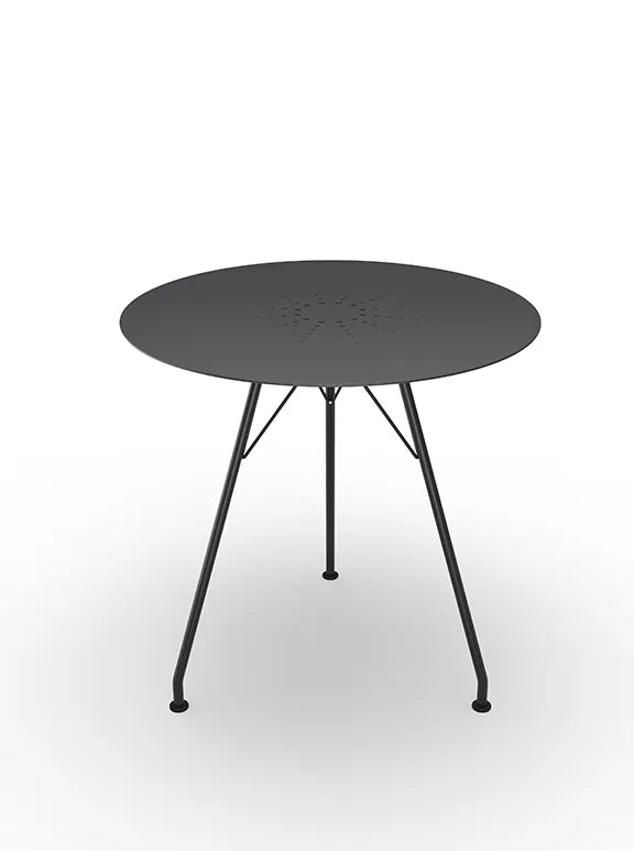 Circum café table Ø74 fra Houe - Sort pulverlakeret aluminium - Jacobsen Plus