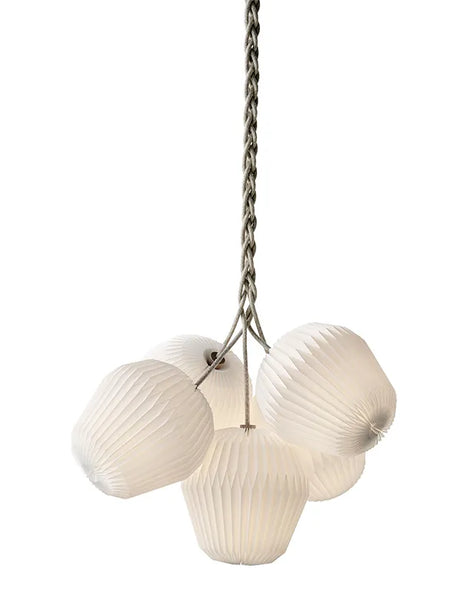 The Bouquet Pendel, medium fra Le Klint - 130M-5 - Chandelier med 5 skærme - Jacobsen Plus