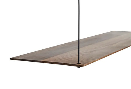 Stedge Shelf, 80 cm fra Woud - Røget eg / 1 hylde (add-on) - Jacobsen Plus
