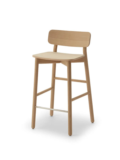 Skagerak Hven Barstol fra Fritz Hansen - Ubehandlet eg - Jacobsen Plus
