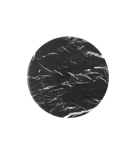 Wire Stool Marble Top VP11 af Verner Panton - Nero Marquina - Jacobsen Plus