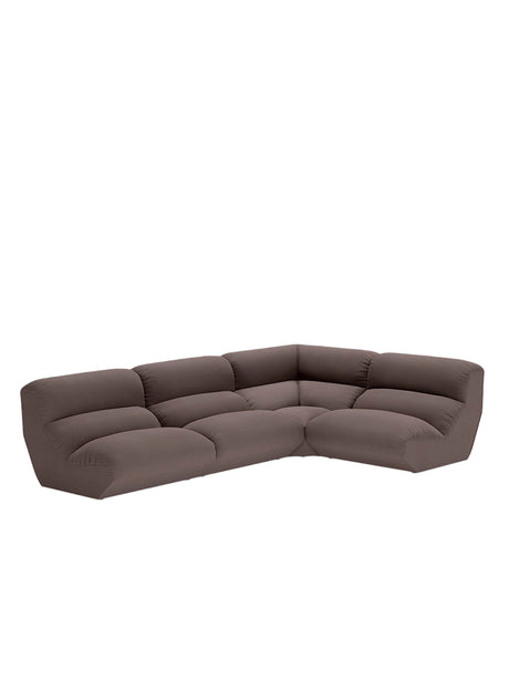 Hi Lo Modular Sofa, Configuration E fra &Tradition - Vidar 0386 - Jacobsen Plus