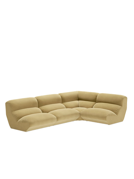 Hi Lo Modular Sofa, Configuration E fra &Tradition - Mylla 0971 - Jacobsen Plus