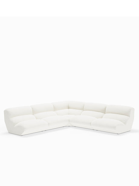 Hi Lo Modular Sofa, Configuration G fra &Tradition - Grain 61229 - Jacobsen Plus