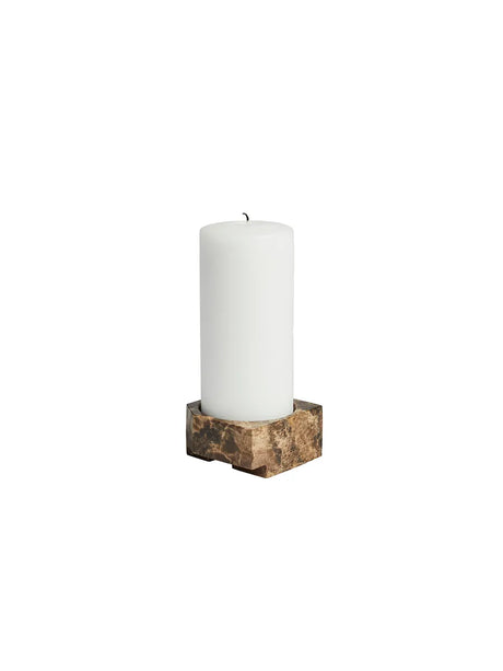 Jeu de Dés 3 Candle Holder fra Woud - Brown - Jacobsen Plus