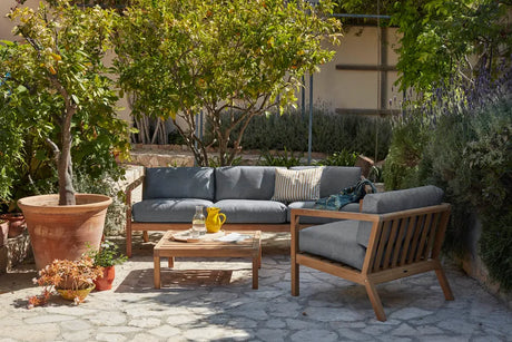 Skagerak Virkelyst 3 pers. Sofa, Ash fra Fritz Hansen - 2 - Jacobsen Plus