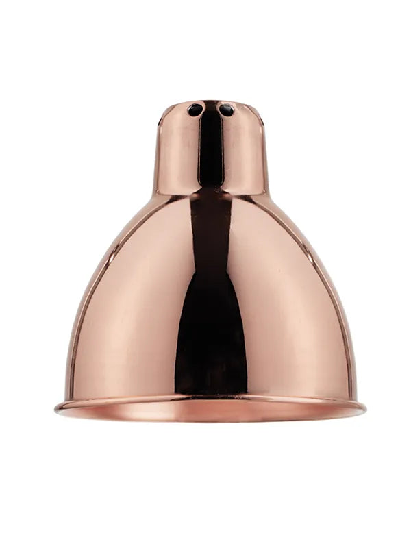 Lampeskærme fra Lampe Gras - Kobber / Round shade-skærm - Large - Ø170mm - Jacobsen Plus