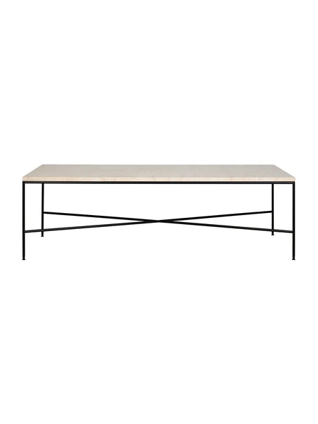 Planner Sofabord 130x70 fra Fritz Hansen - Creme - Jacobsen Plus
