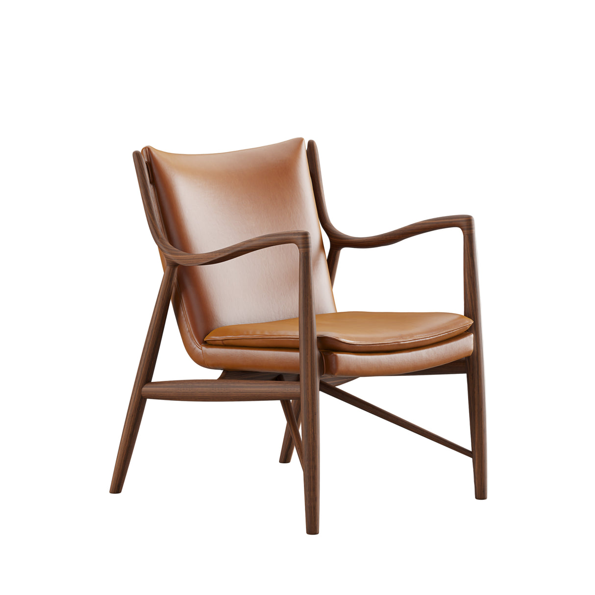 - Elegance læder (valnød) - Jacobsen Plus