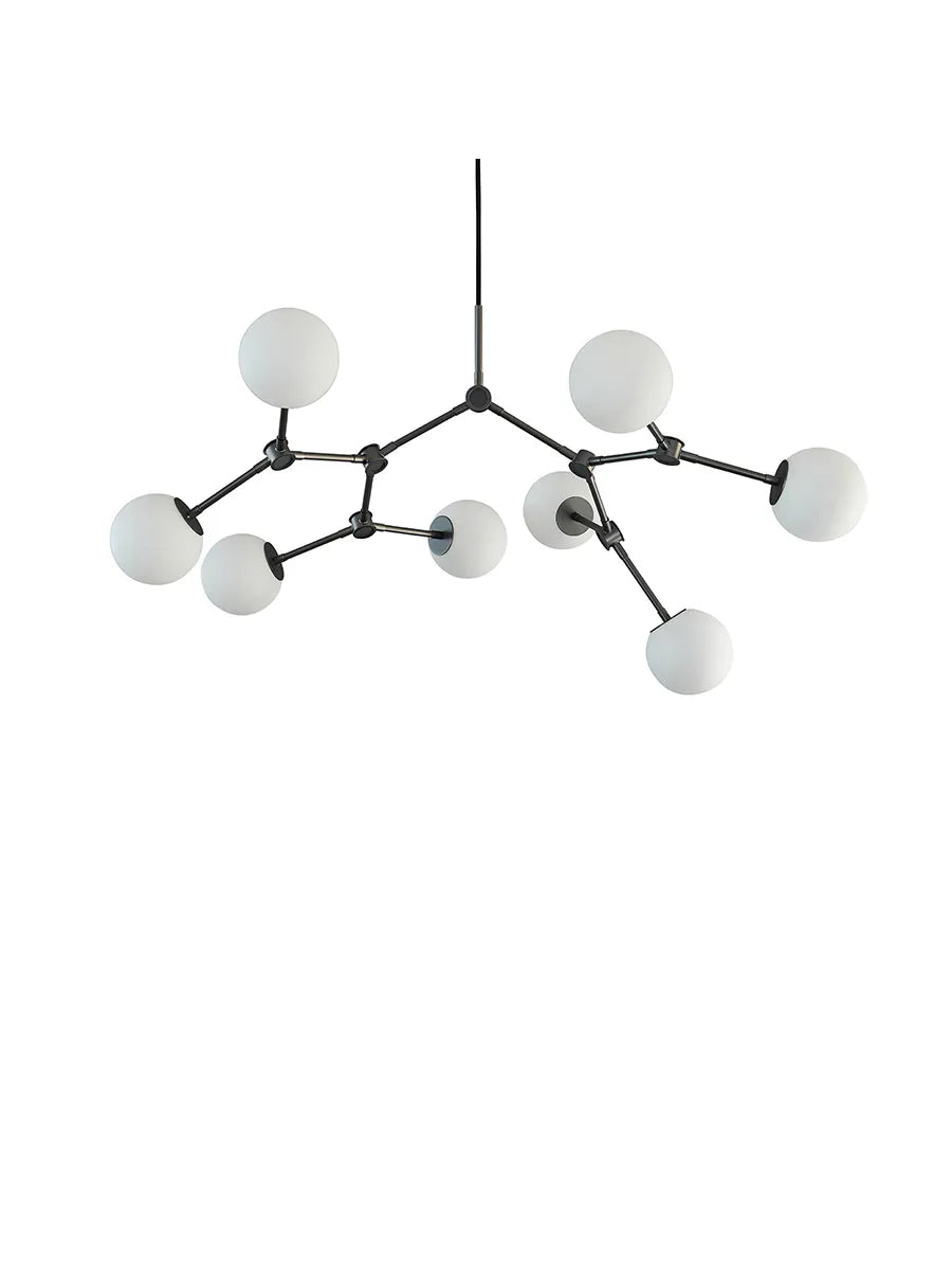 Drop Bulp Chandelier, mini grey fra 101 Copenhagen - 1 - Jacobsen Plus