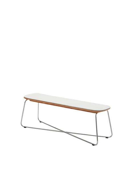 Skagerak Hynde til Lilium bænk fra Fritz Hansen - White - Jacobsen Plus